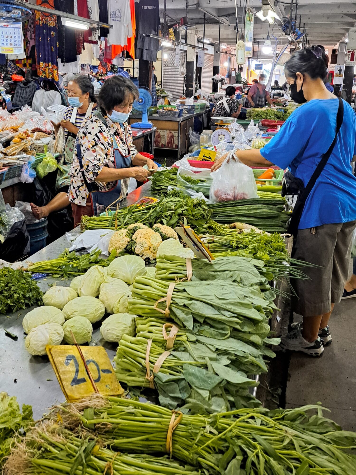 Markt, Chiang Mai, Voedselvergiftiging